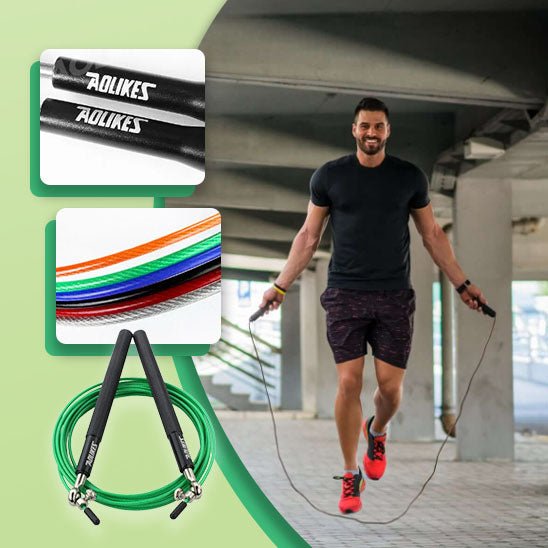 Corde à sauter | AOLIKES ProFit™ - Fitness Chez Moi