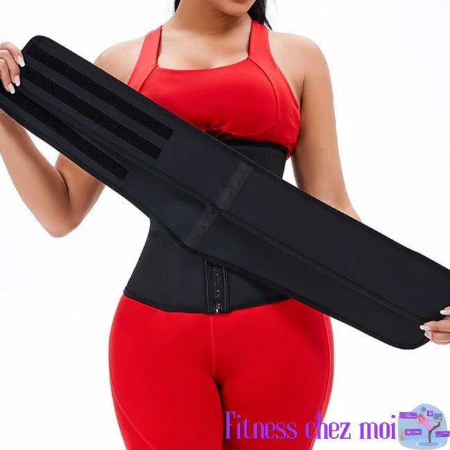 FitShape Pro™ - Ceinture Sculptante pour Femme, Entraînement de la Taille, Corset Amincissant en Néoprène - Fitness Chez Moi