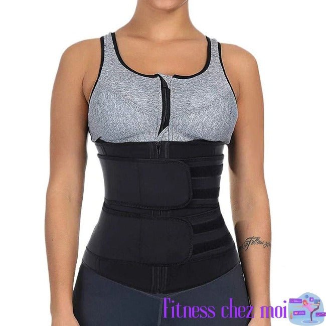 FitShape Pro™ - Ceinture Sculptante pour Femme, Entraînement de la Taille, Corset Amincissant en Néoprène - Fitness Chez Moi